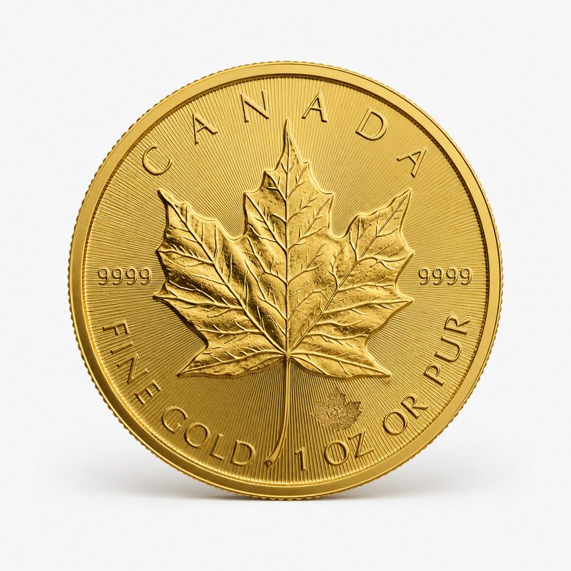 Canadian Gold Maple Leaf