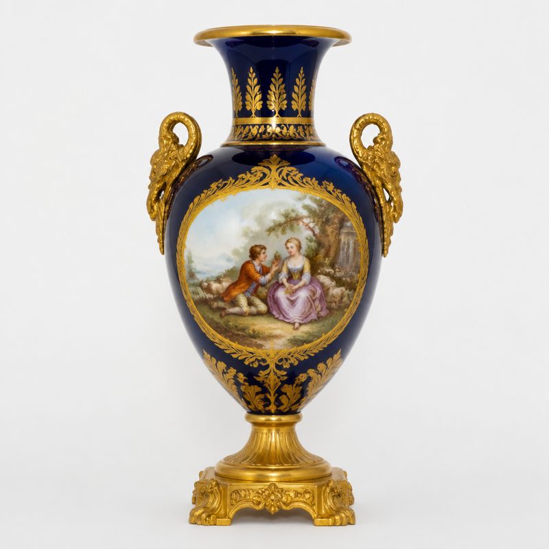 Sèvres porcelain vase